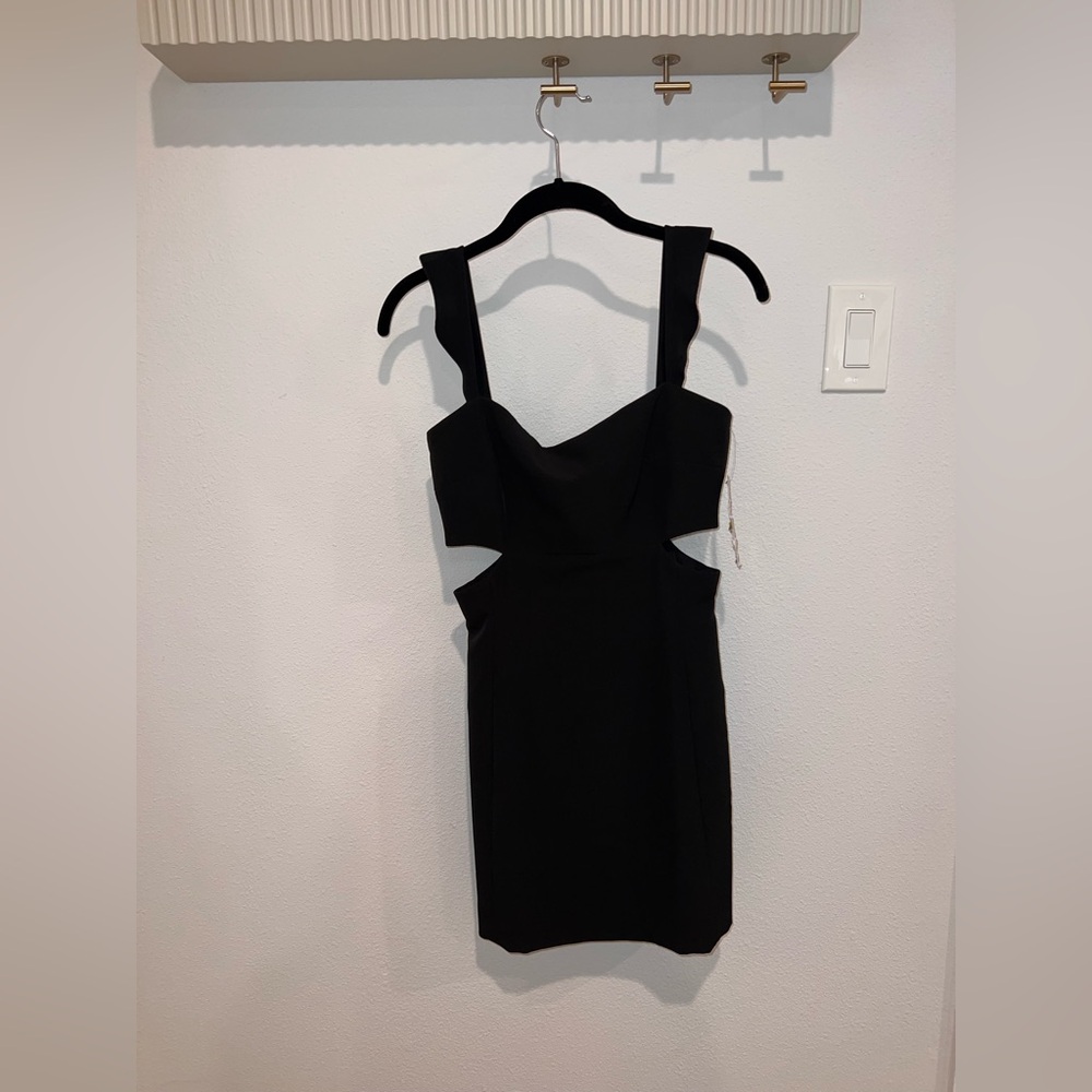 NWT Little Black Dress with Side Cut Outs